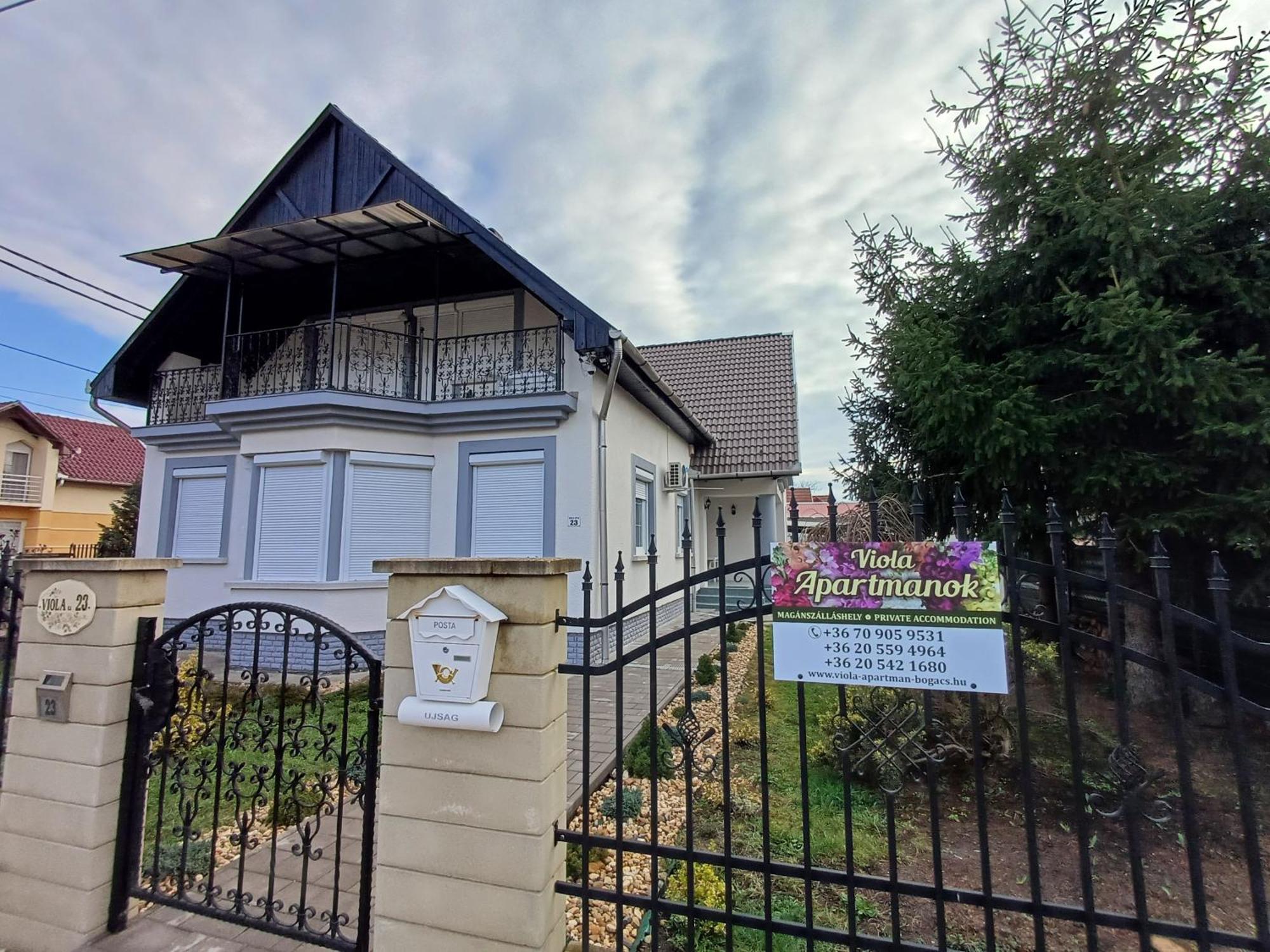 Bogács Viola Apartmanhaz מראה חיצוני תמונה